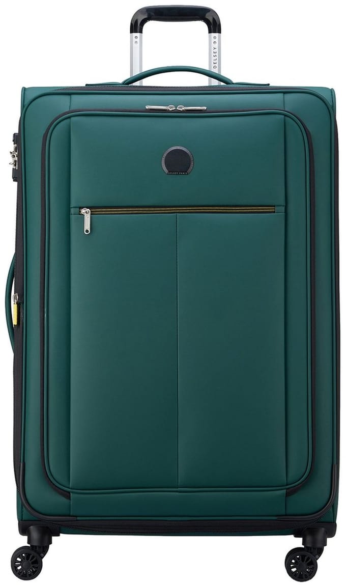 Delsey Dita Spinner 76 cm - Uitbreidbaar 107/118 liter - 79x50.5x33/36 cm - groen