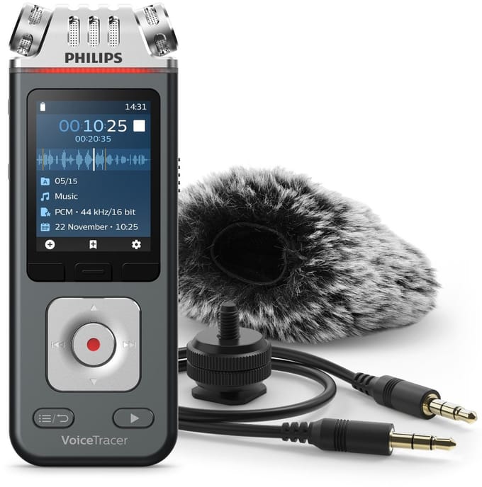 Philips DVT7110 memorecorder - 8GB