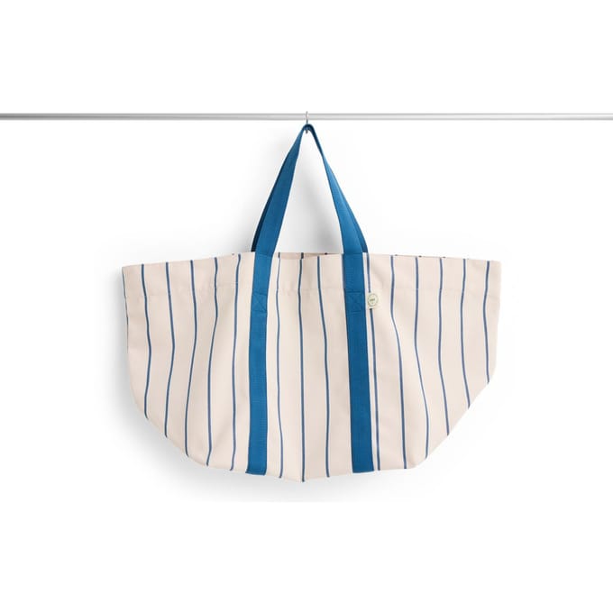 HAY Outdoormarkt Picknicktas - HAYMarketBluebeigestripe