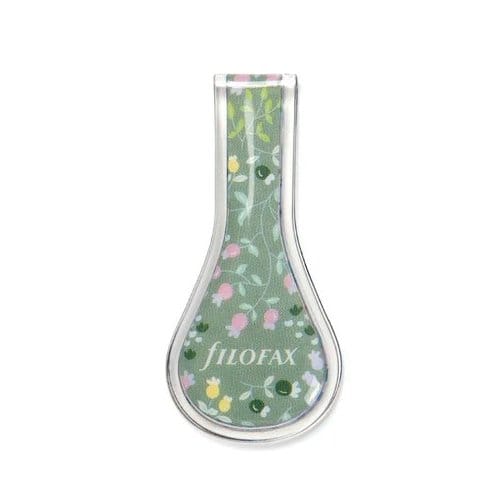 Filofax magnetische clip, meadow blue