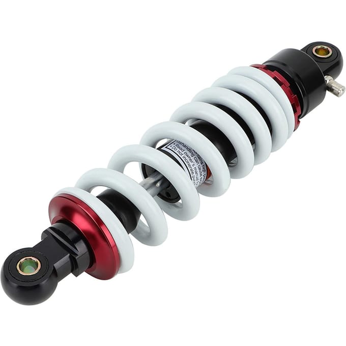 Ressort de suspension d'amortisseur arrière de 290 mm pour moto tout-terrain, pit bike, VTT white