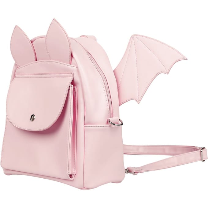 Banned - Gothic Mini rugzak - Vleermuis - voor Vrouwen - roze