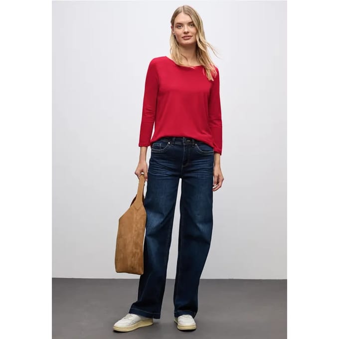 Shirt in lange stijl