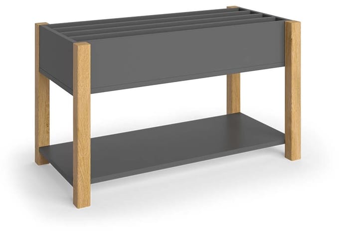 Vitalispa Malia Kinderplank – 80 x 46 cm Grijs