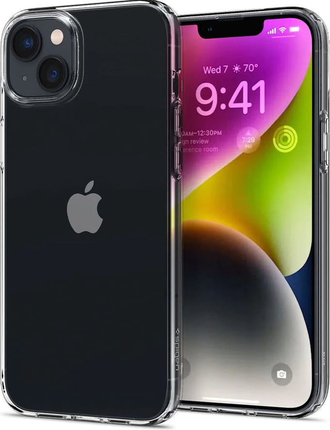 Spigen Crystal Flex - crystal clear - iPhone 14