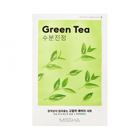 MISSHA - Airy Fit Sheet Mask - Green Tea - 1stuk