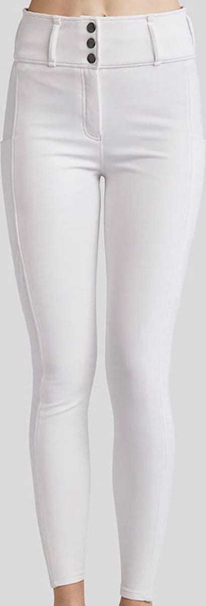 Montar Softshell Rijbroek MoAmelia Wit - 36