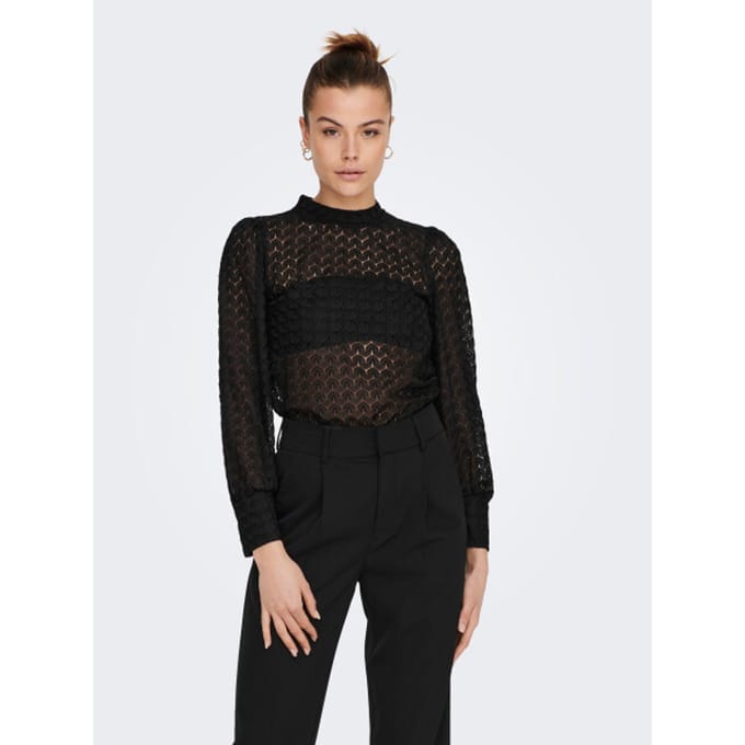 Jacqueline de Yong Jdyavery l/s lace top jrs noos