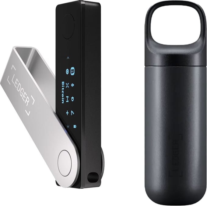 Ledger Nano X + Pod - Hardware Wallet Bundel - Bluetooth - Originele Ledger Pod