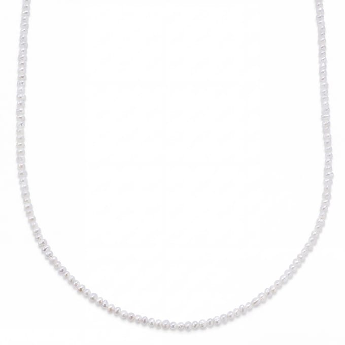 Pearlmania | Soft Tide ketting met zoetwaterparels