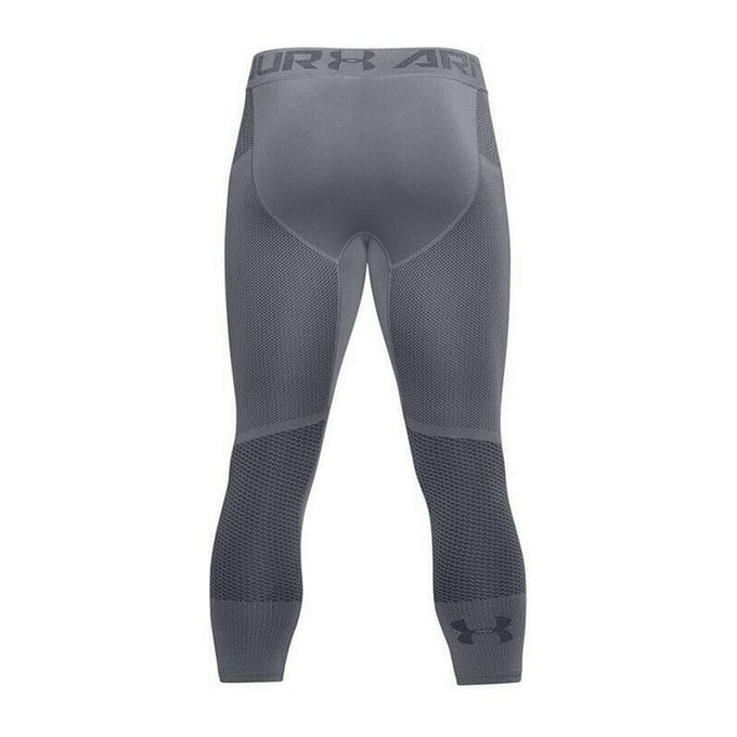 Under Armour Stretch Grijs Heren Naadloze Mesh Paneel Croppped Legging 1306391 513