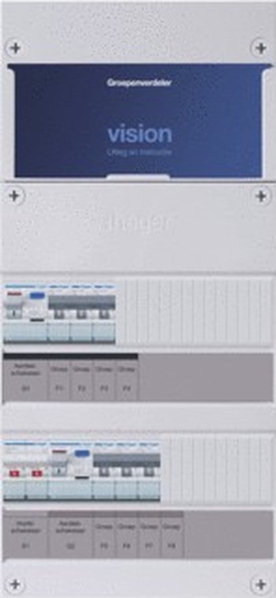 Hager VISION Installatiekast - VKG33E - E2XX6
