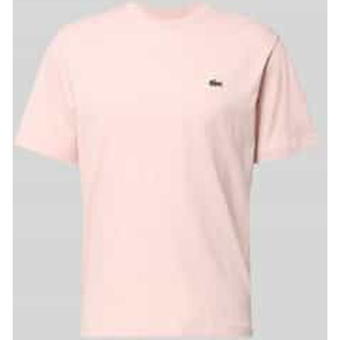 Regular fit T-shirt van puur katoen