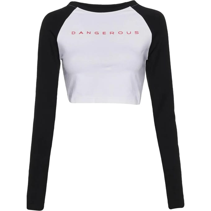 Dames-T-shirt met lange mouwen Dangerous DNGRS Bold