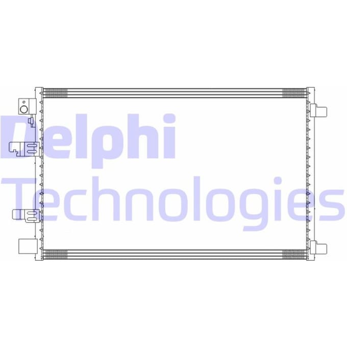 Condensator, airconditioning DELPHI CF20310