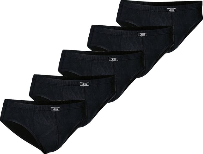 JBS 5P herenslips zwart