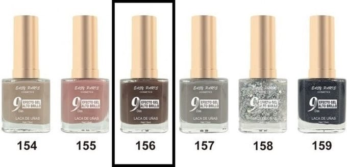 Easy Paris - Nagellak - Bruin - 1 flesje met 13 ml inhoud - Nummer 156