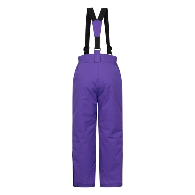 Mountain Warehouse Honing skibroek voor kinderen (Paars)