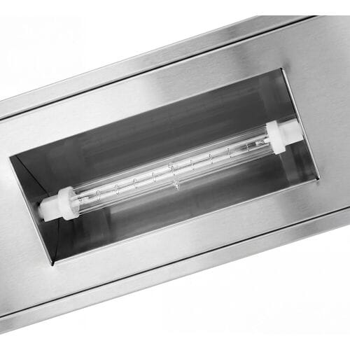 GGM Gastro Halogenstrahler - 800mm - für Glas-Hustenschutz BA86 & WA86 Zilver