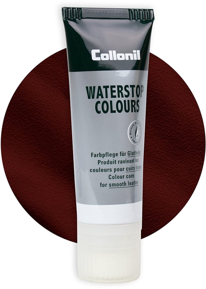 Collonil Waterstop | Lederverzorging | Extra glans | Kleur: Chestnut | Inhoud: 75ml