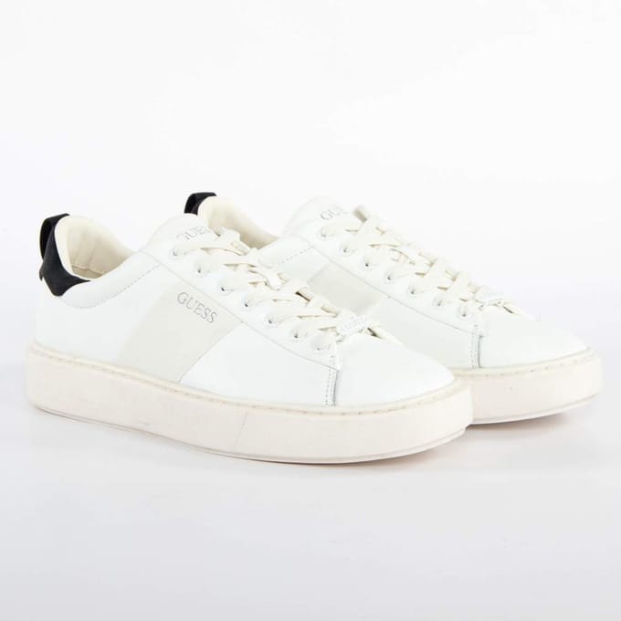 Guess Vice heren sneakers in wit/zwart