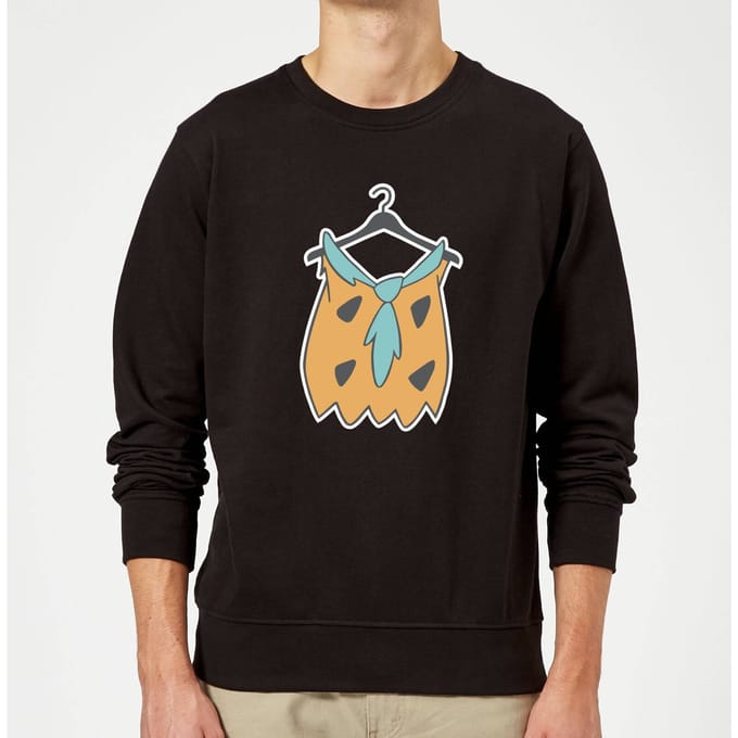 The Flintstones Fred Shirt Sweatshirt - Black - M
