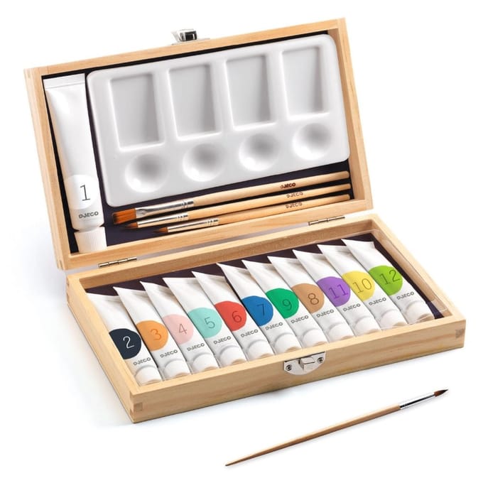 DJECO plakkaatverf artistic box 6 jr+