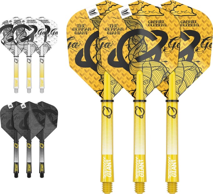Target Gabriel Clemens Ink Flight Shaft Kit - Dart Flights