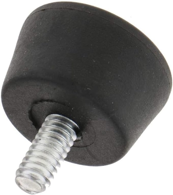 Rubber voetpad voor statief en monopod, 6.35mm spike-buffer, universele schroefaccessoires voor stabiliteit en grip