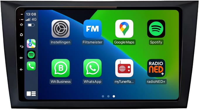 Carplay autoradio voor Volkswagen Golf 6 | 2009 t/m 2012 | Android 13 | Draadloos Apple Carplay & Android auto | 2GB + 32GB | 8-Core processor | Davilon | 2025 model | 2009 2010 2011 2012 | Bluetooth & Wifi