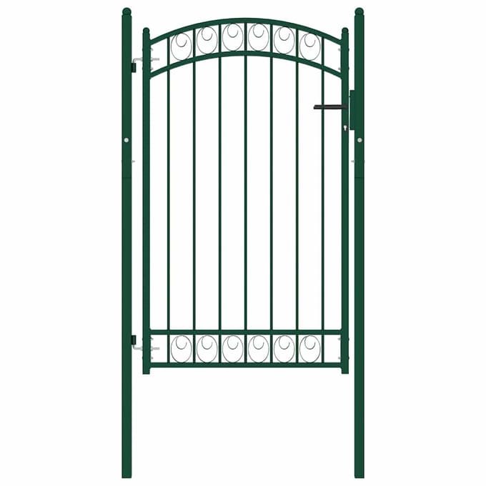 vidaXL - Tuinpoorten - EMMEN - 104 - x - 106 - cm - Vergrendelbaar