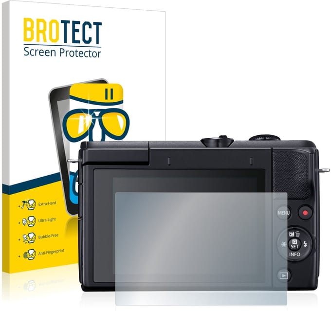Screenprotector voor Canon EOS M200 Beschermglas transparant