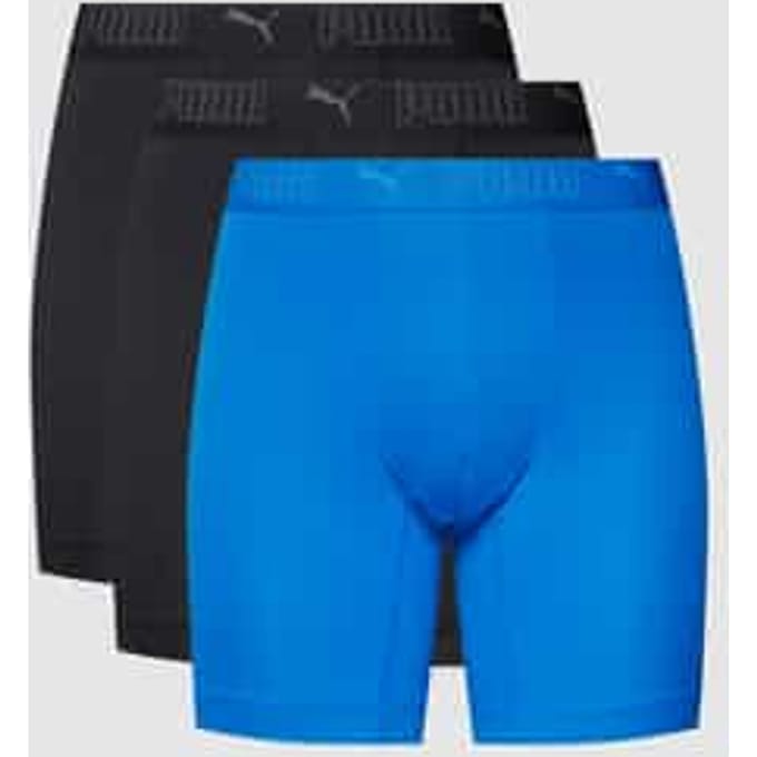 Boxershort met elastische band met logo in een set van 3 stuks