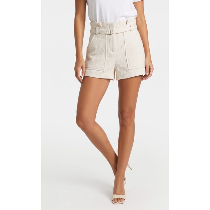 IRO Paris Vanay Short Ecru/white Taglia: 36 | Pantaloncini Outlet | Donna | Marrone