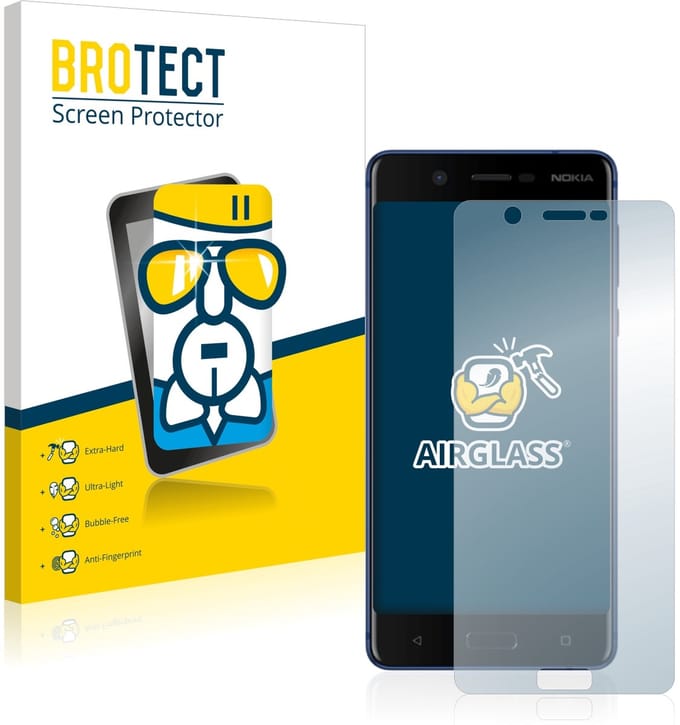 Screenprotector voor Nokia 5 Beschermglas transparant
