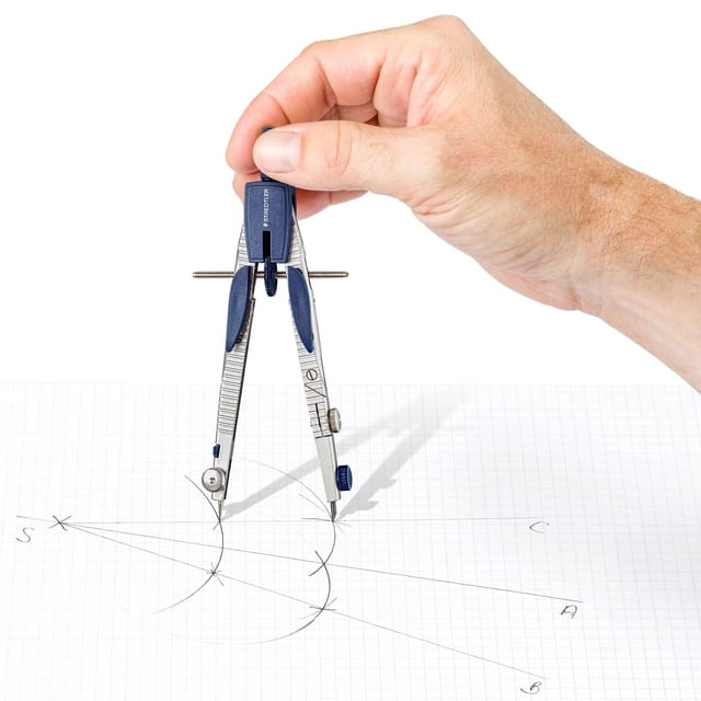 STAEDTLER Mars 553 passer met snelverstelling en verlengstuk