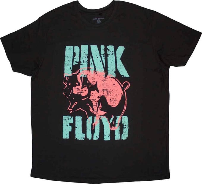 Pink Floyd - Big Pig Heren T-shirt - M - Zwart
