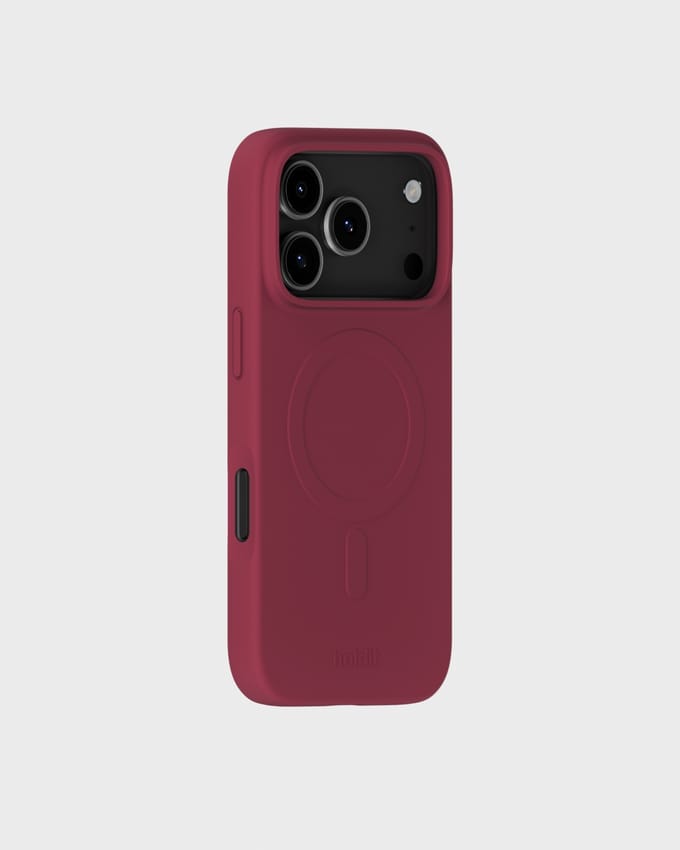 Holdit Soft MagSafe Case voor de Apple iPhone 17 Pro - Red Velvet