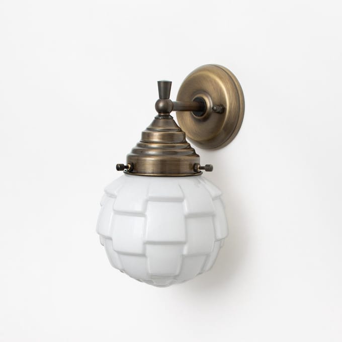 Wandlamp Bretagne Royal Brons - Art Deco Trade