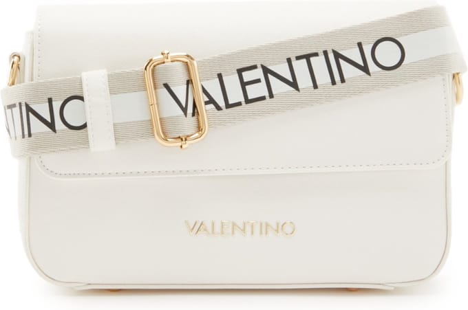 VALENTINO Schoudertas Zero Re Pattina Flap Bag Bianco Wit
