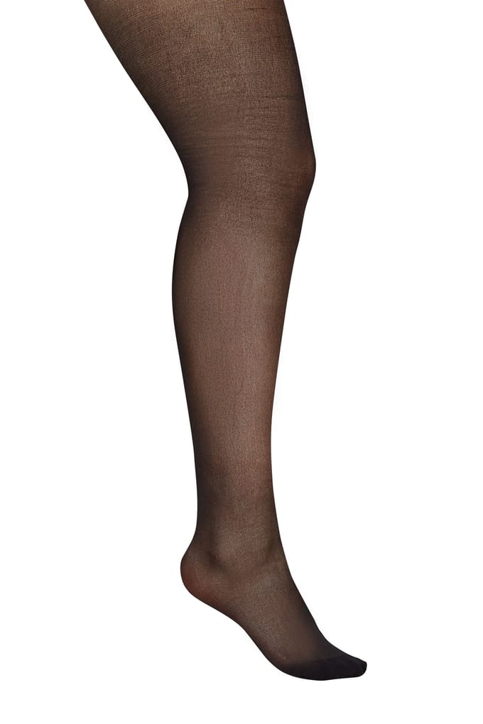 Yours 30 Denier Luxury Panty In Zwartsize 44-48