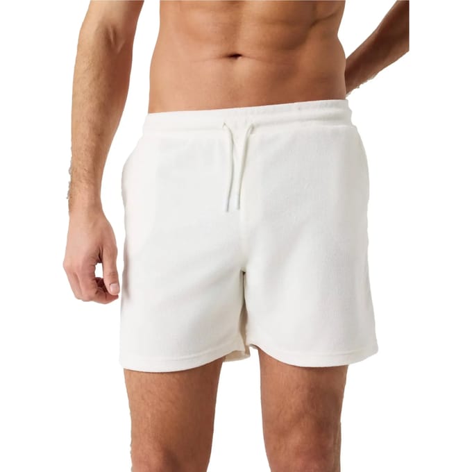 Korte zwemshort van spons Björn Borg