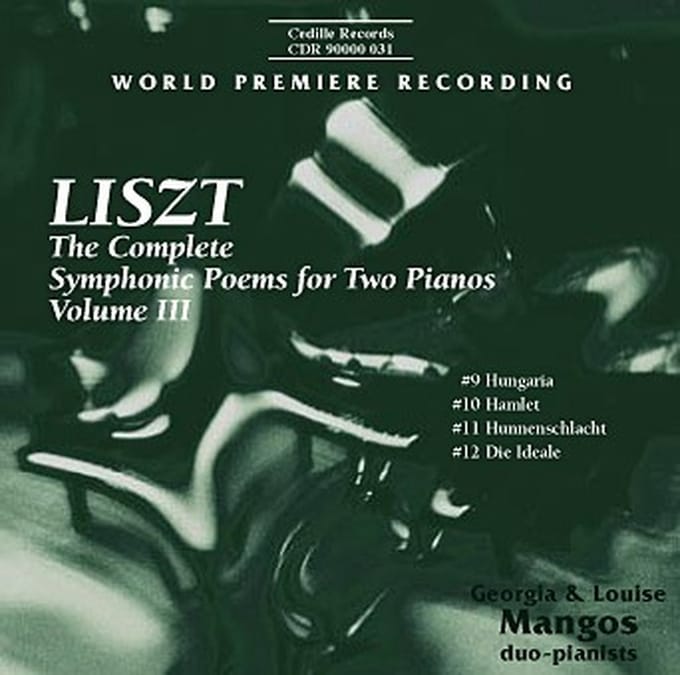 Georgia & Louise Mangos - Symphonic Poems Volume 3 (CD)
