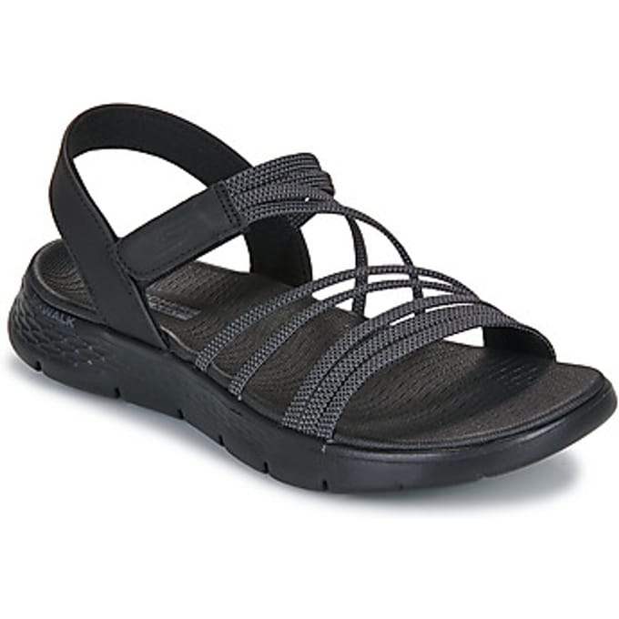 Skechers Go Walk Flex Sandaal Emma Damessandaal Zwart