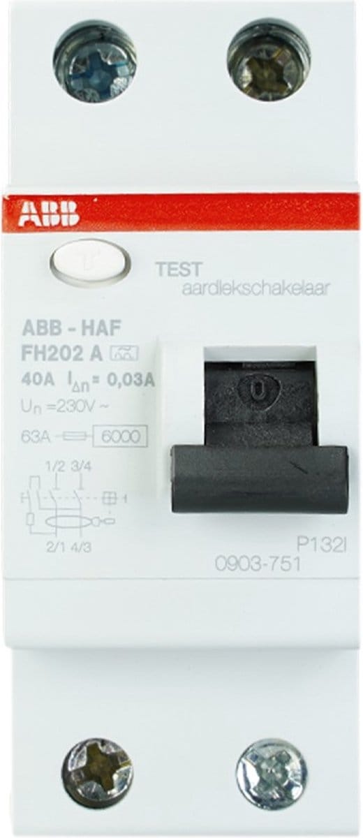 ABB Hafonorm Aardlekschakelaar - 1SPK007904F0525 - E2J5H