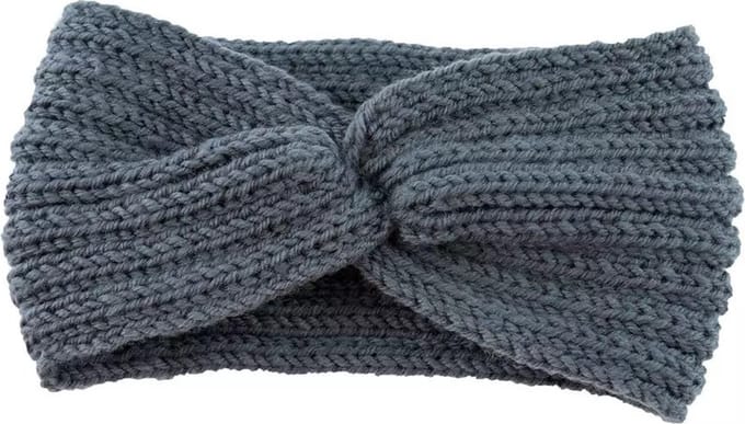 Dames Oorwarmer – Winter – Grijs – Zachte Wollen-Look - Dames Winter Haarband