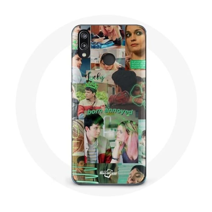 Coque pour Huawei P20 Lite - Sex Education - Maeve Wiley et Otis - Souple - Protection - Mixte
