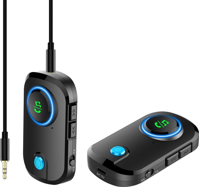 Bluetooth draadloze zender/ontvanger handsfree AUX