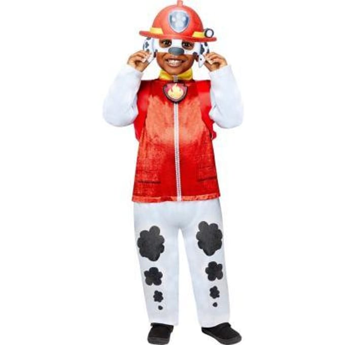 PAW Patrol - Verkleedkleding - Marshall - Kinderen - 110 (4-6 jaar) - Luxe