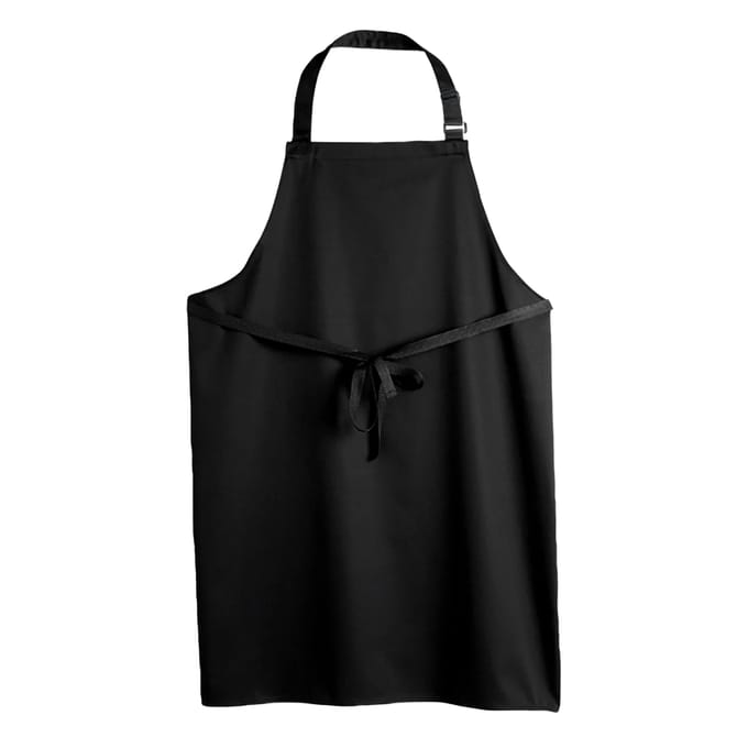 SOLS Unisex Gala Lang Slabberschort / Barwear (Diep zwart)